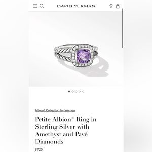 David Yurman Petite Albion ring